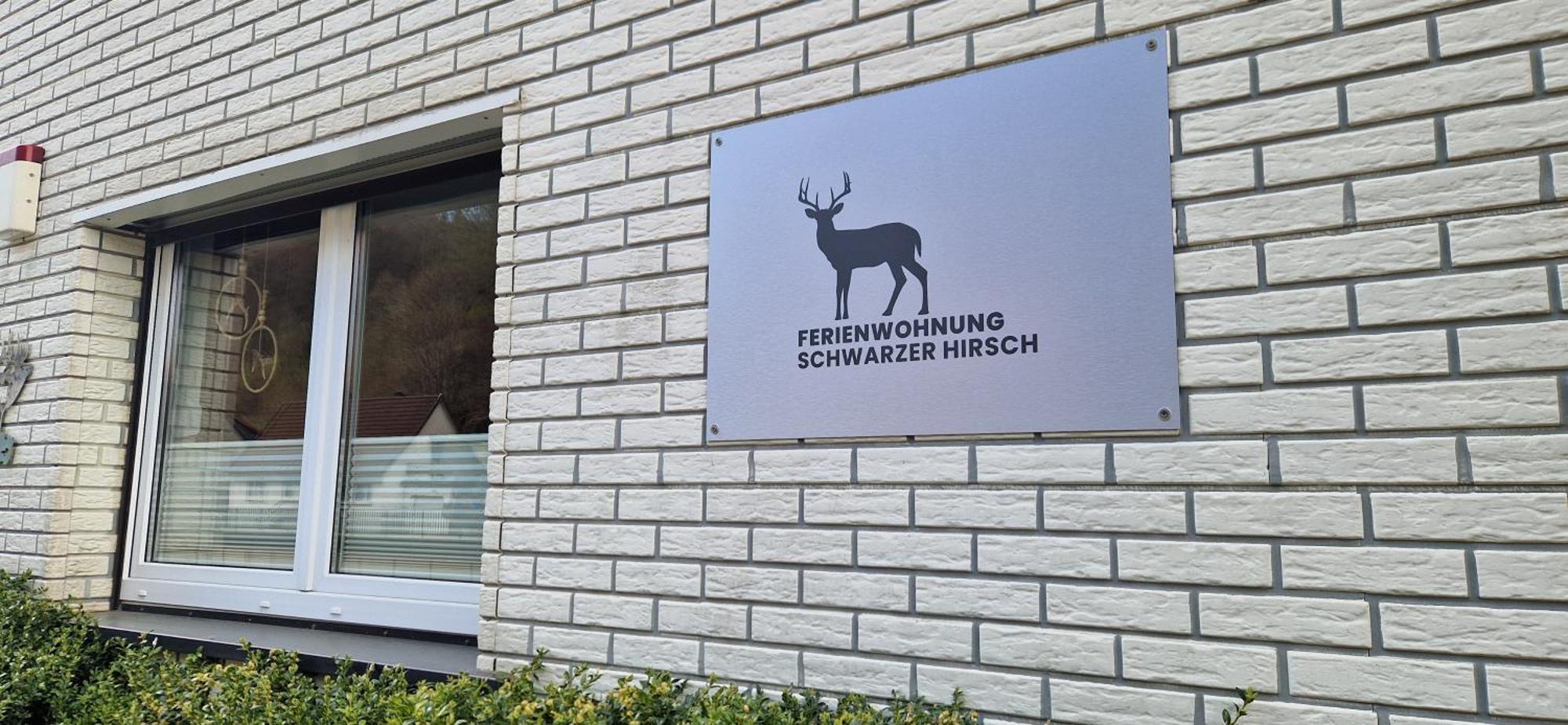 Ferienwohnung Schwarzer Hirsch Wieda Buitenkant foto